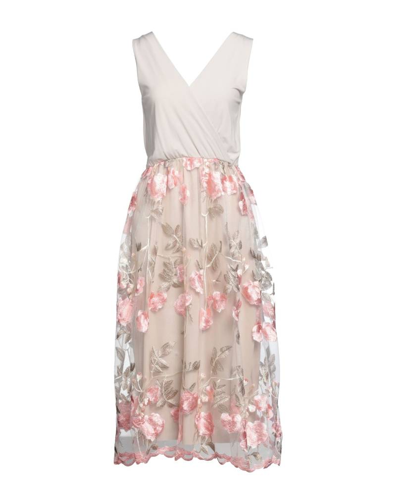 VANESSA SCOTT Midi-kleid Damen Beige von VANESSA SCOTT