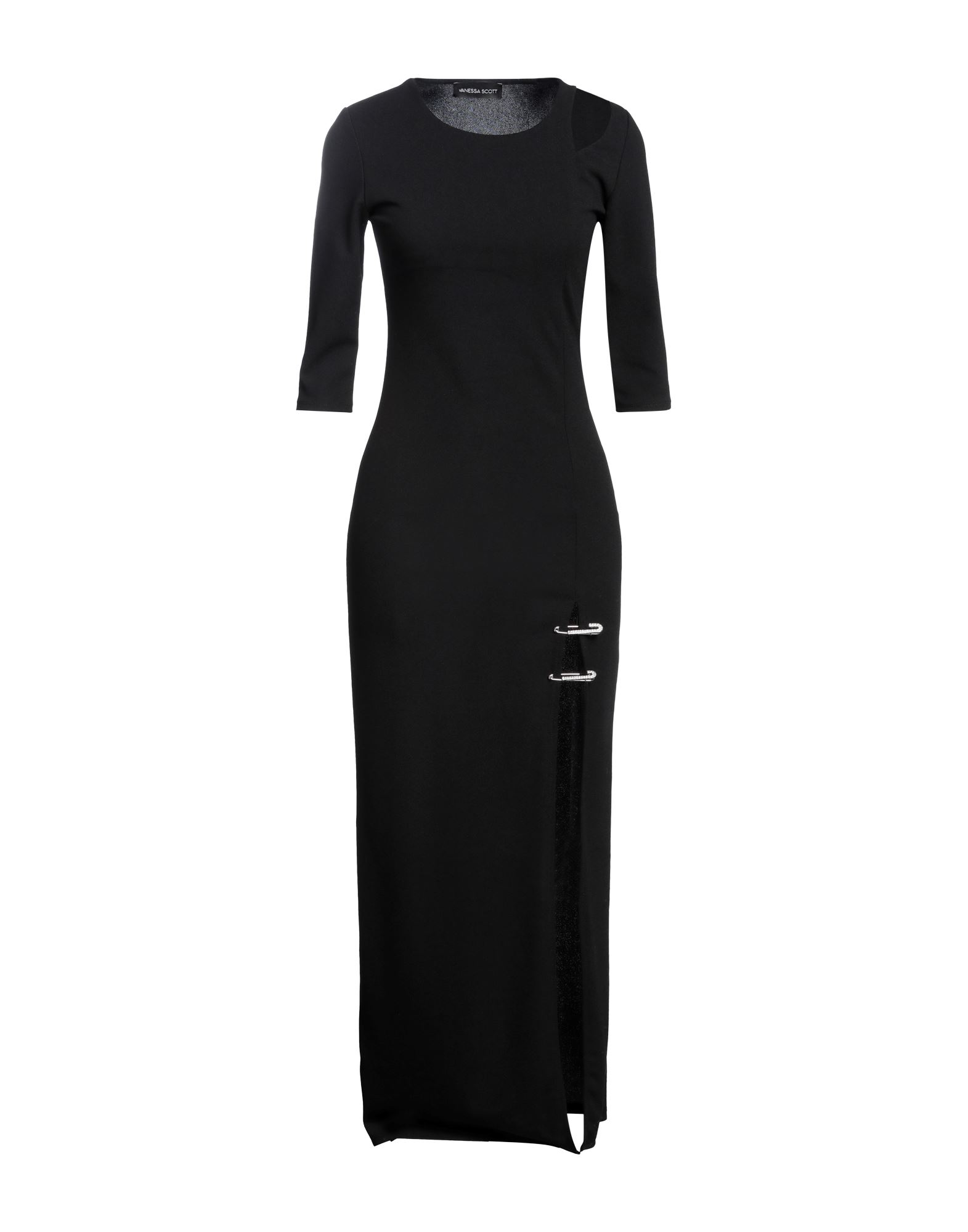 VANESSA SCOTT Midi-kleid Damen Schwarz von VANESSA SCOTT