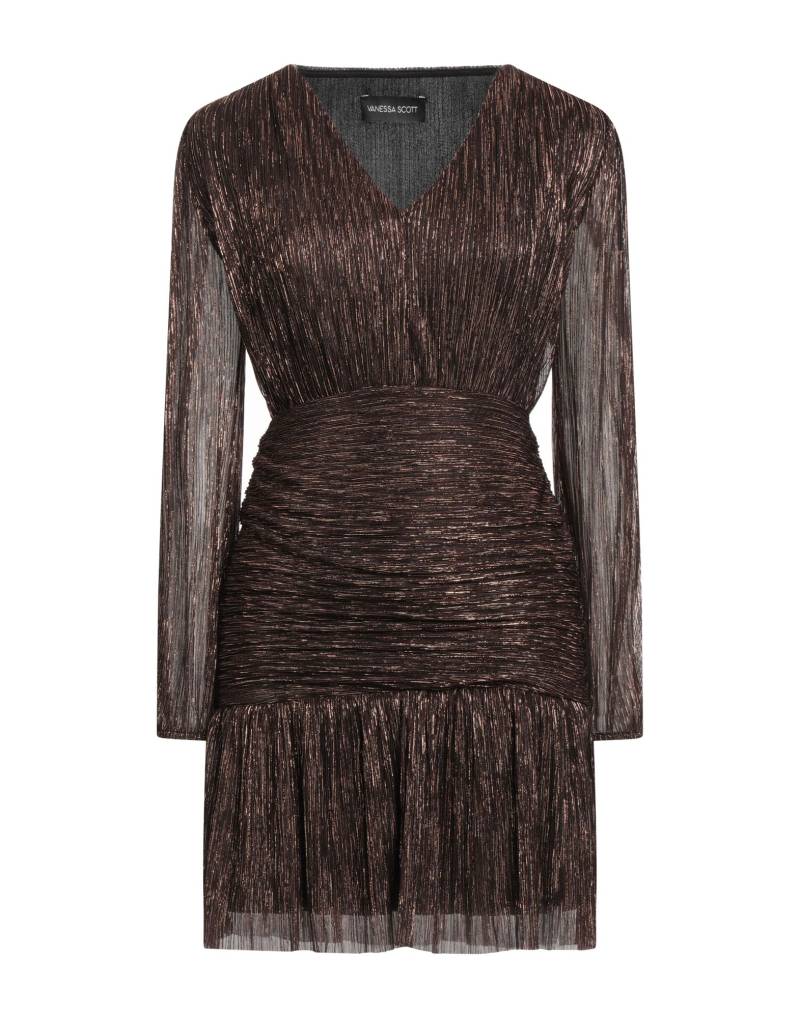 VANESSA SCOTT Mini-kleid Damen Bronze von VANESSA SCOTT