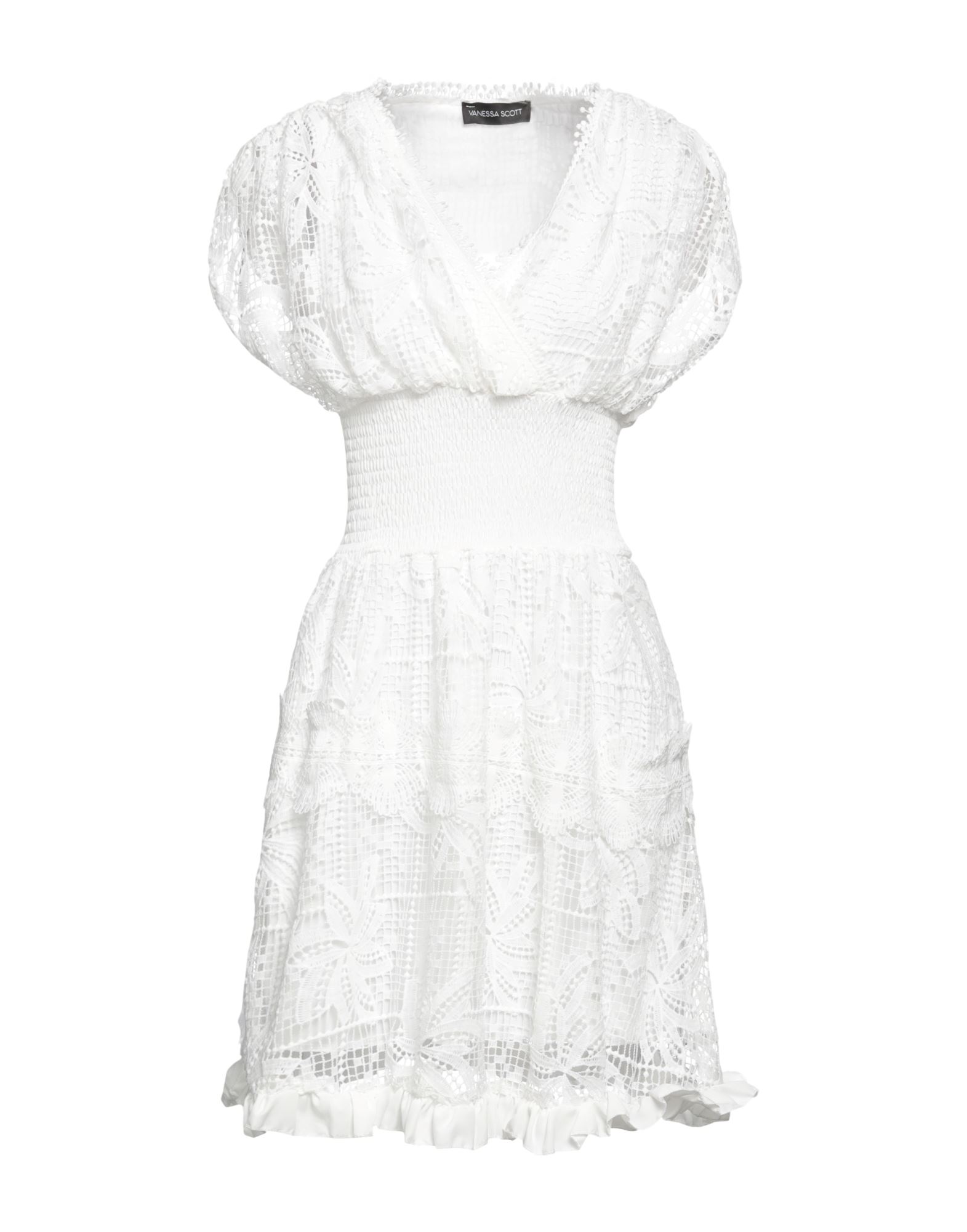 VANESSA SCOTT Mini-kleid Damen Weiß von VANESSA SCOTT