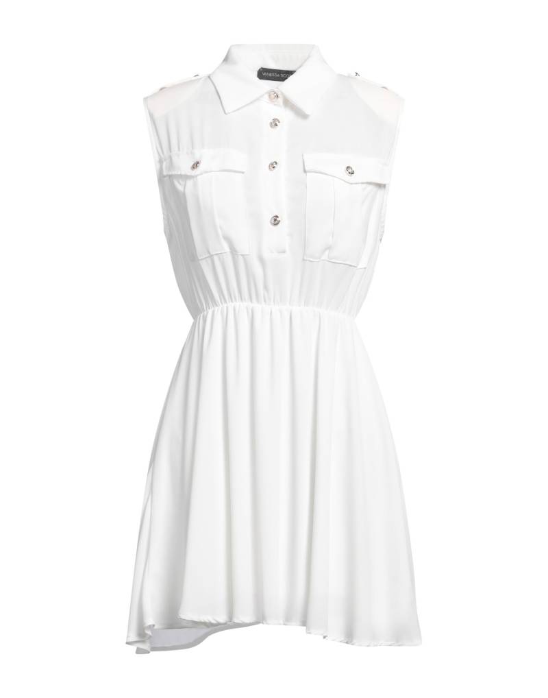VANESSA SCOTT Mini-kleid Damen Weiß von VANESSA SCOTT