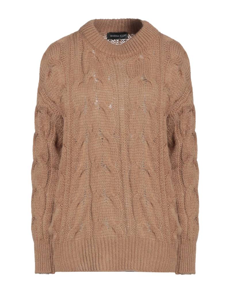 VANESSA SCOTT Pullover Damen Kamel von VANESSA SCOTT