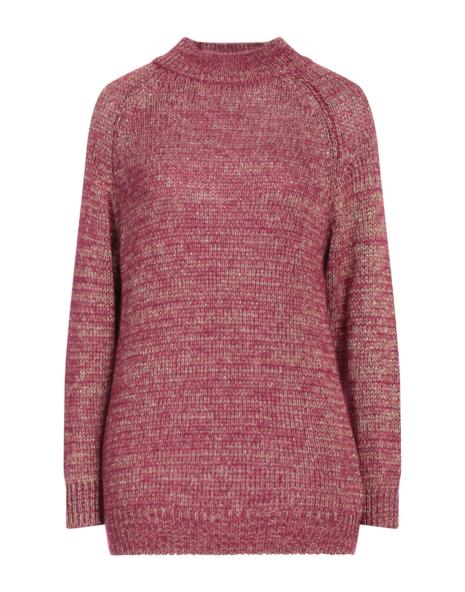 VANESSA SCOTT Rollkragenpullover Damen Magenta von VANESSA SCOTT