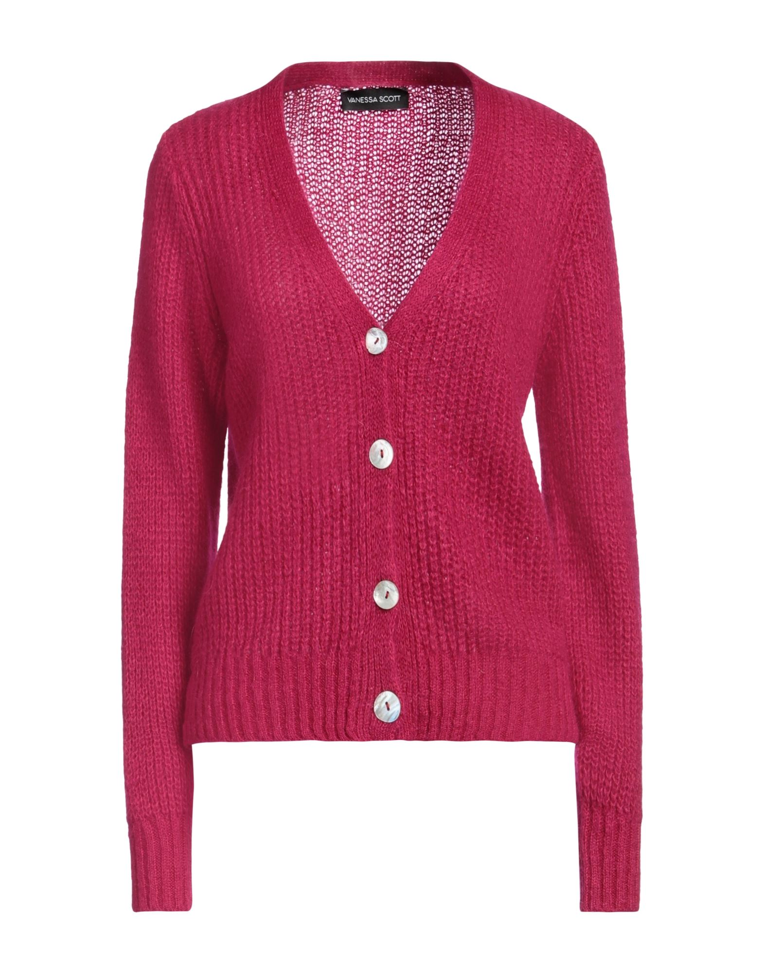 VANESSA SCOTT Strickjacke Damen Fuchsia von VANESSA SCOTT