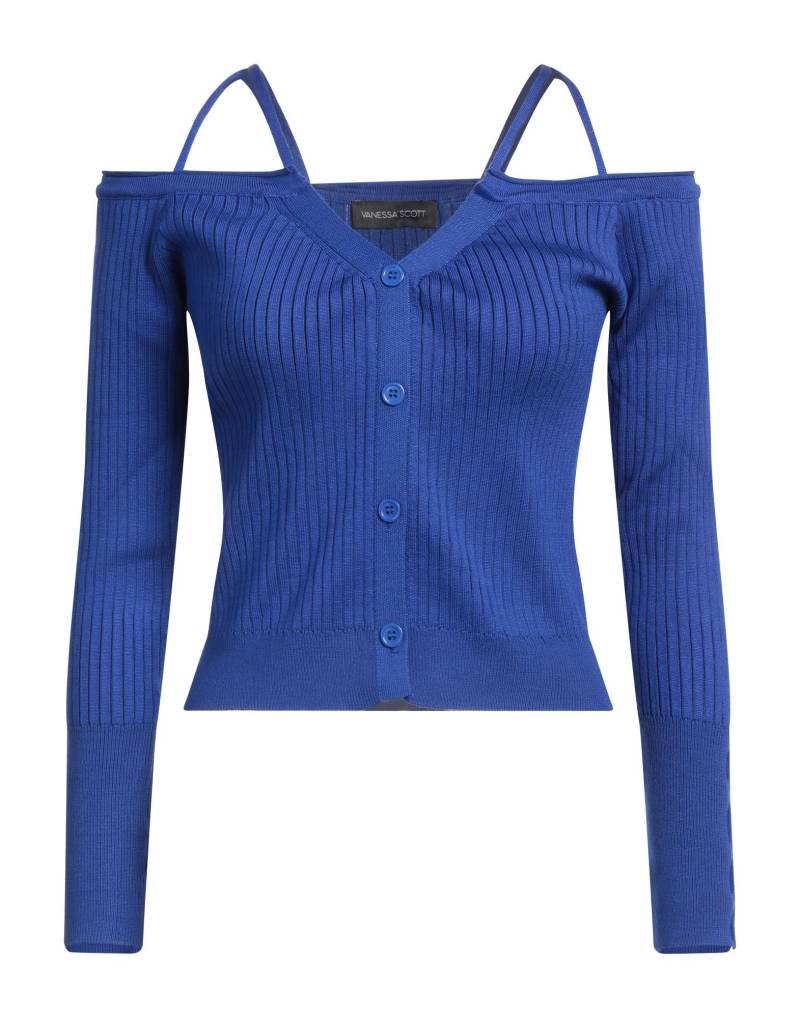 VANESSA SCOTT Strickjacke Damen Königsblau von VANESSA SCOTT