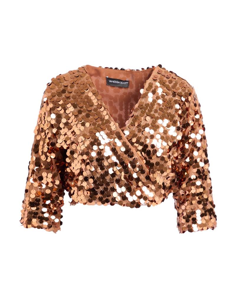 VANESSA SCOTT Top Damen Braun von VANESSA SCOTT