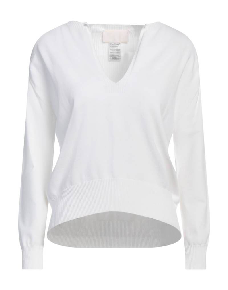 VANISÉ Pullover Damen Weiß von VANISÉ