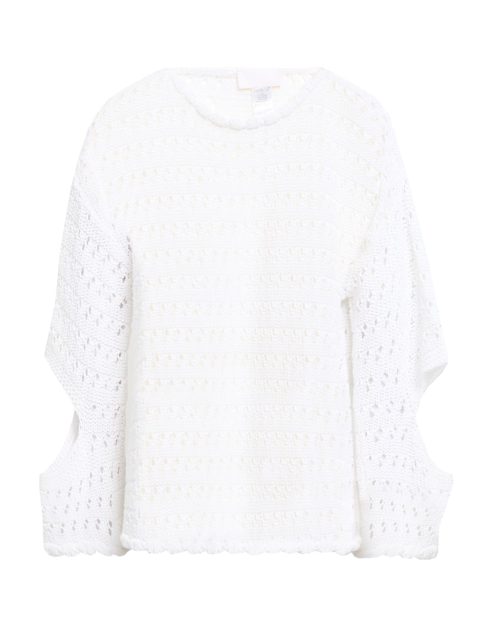 VANISÉ Pullover Damen Weiß von VANISÉ
