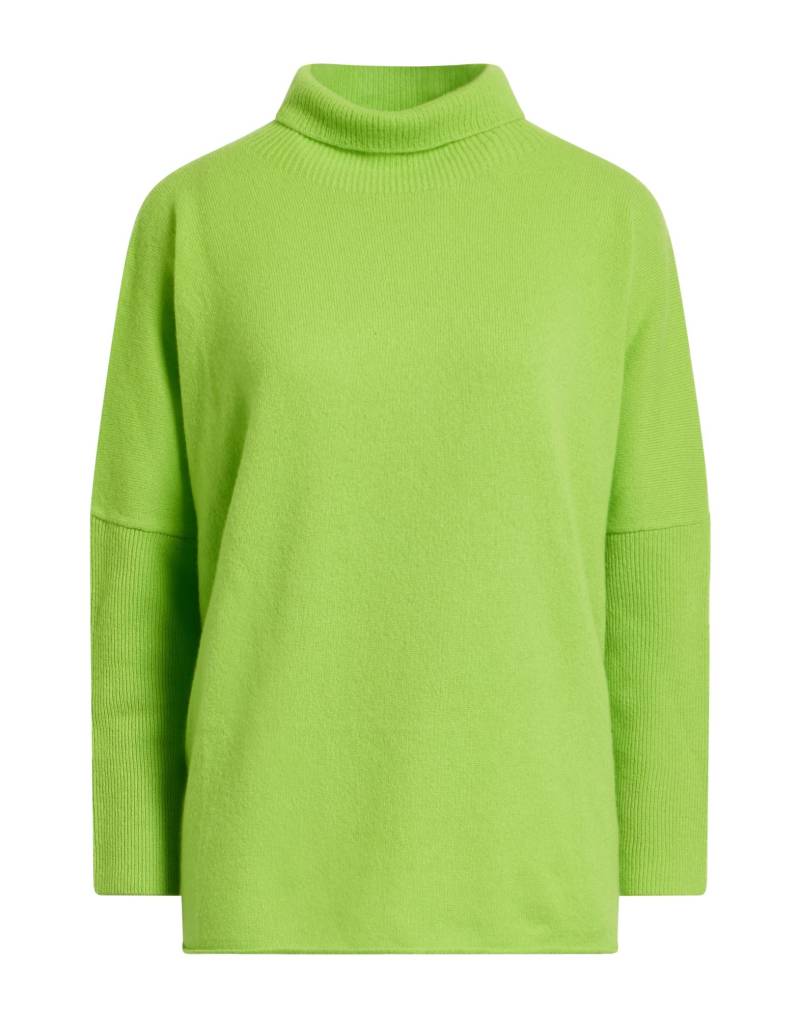 VANISÉ Rollkragenpullover Damen Limettengrün von VANISÉ