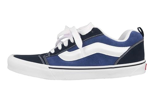 VANS Knu Skool Sneaker in Übergrößen Blau VN0009QCNWD1 große Herrenschuhe, Größe:47 von Vans