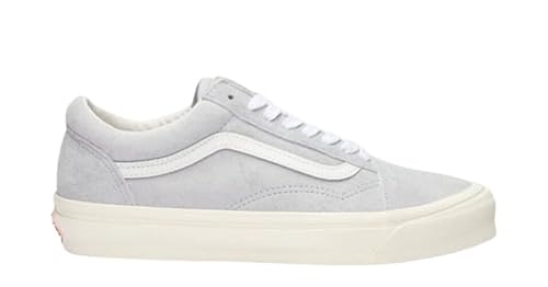 Vans OG Old Skool L VN0A4P3XUNY1 Sneaker Herrenschuhe (grau, EU Schuhgrößensystem, Erwachsene, Herren, Numerisch, M, 42.5) von Vans