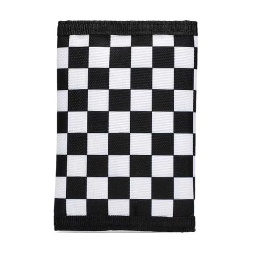 VANS Tri-Fold Geldbörse Herren mit Münzhalter und Kartenhalter 2025, Checkerboard, Taglia Unica, TRI-FOLD von Vans