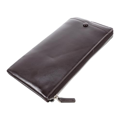 VANZACK 1 Stück strapazierfähige Geldkartentasche bescherung Weihnachten geldgeschenke Weihnachten Man Wallet geldbörse Männer Frauen Halter Kreditkarteninhaber Geldbeutel PU-Leder Coffee von VANZACK