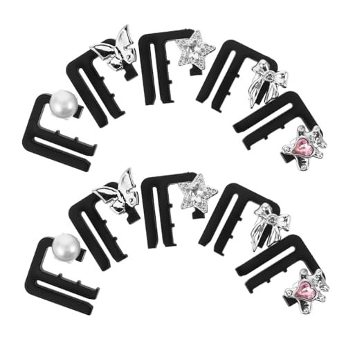 VANZACK 10 Stück Taillenverkleinerer Clips für Jeans Hosen Röcke Verstellbare Wiederverwendbare Taillen-reduzierer Näht nicht Sicherer Halt Vielseitig Einsetzbar Abnehmbar Langlebig von VANZACK