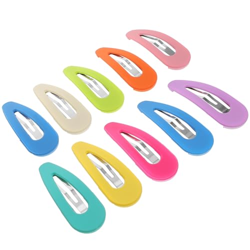 VANZACK 10 Stück Teiliges Bunter Kleiner Haarklammern aus Metall Rutschfest und Langlebig Süße Haarspangen für Mädchen und Teenager Angenehm zu Tragen und Vielseitig Kombinierbar von VANZACK