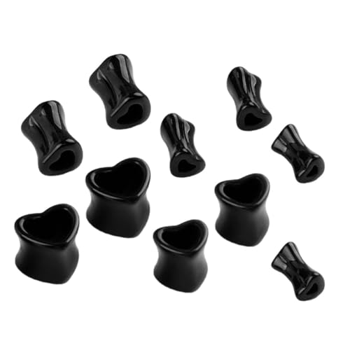 VANZACK 10paare Messgeräte Für Ohren Ohrstöpsel Aus Ohrmessgeräte-stecker Ohrmessgeräte- Ohrmessgeräte-expander Ohrstöpsel-expander Ohrstöpsel- -ohrstöpsel von VANZACK