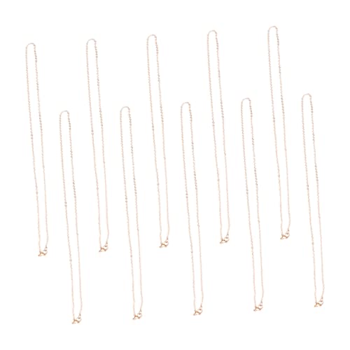 VANZACK 10stücke Goldene Kreuz Halskette Für Damen Zarte Kreuzkette Als Schmuckgeschenk Edle Halsschmuck Mit Kreuz Anhänger Für Hochzeit Und Geburtstag von VANZACK