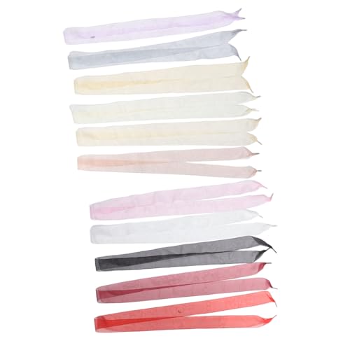 VANZACK 11 Paare Schalene Schnürsenkel für Damen Chiffon Schnürsenkel Dunkelrot Weiß Rot Rosa Antik Gelb Schwarz Khaki Hellbeige Rauchgrau Helllila und Champagner Vielseitig Einsetzbar VANZACK 11 Paare Schalene Schnürsenkel für Damen Chiffon Schnürsenkel Dunkelrot Weiß Rot Rosa Antik Gelb Schwarz Khaki Hellbeige Rauchgrau Helllila und Champagner Vielseitig Einsetzbar von VANZACK