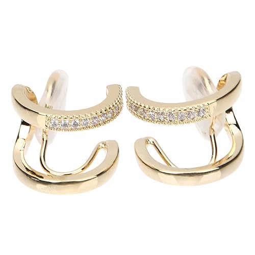 VANZACK 1Paar C Form Ohrhaken Ohrringe Für Damen Ohrclips Ohrringe Für Geburtstage Hochzeiten Partys Modisches Design Komfortabel Geschenkidee VANZACK 1Paar C Form Ohrhaken Ohrringe Für Damen Ohrclips Ohrringe Für Geburtstage Hochzeiten Partys Modisches Design Komfortabel Geschenkidee von VANZACK