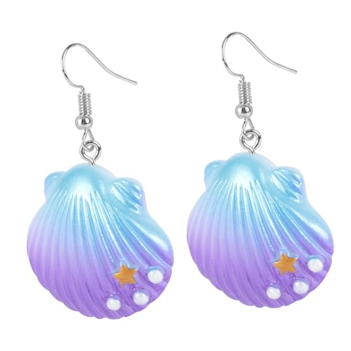 VANZACK 1Paar Muschelohrringe Für Frauen Baumelnde Ohrstecker Mit Regenbogenperlen Stilvolle Meeres Design Ohrschmuck Für Damen VANZACK 1Paar Muschelohrringe Für Frauen Baumelnde Ohrstecker Mit Regenbogenperlen Stilvolle Meeres Design Ohrschmuck Für Damen von VANZACK