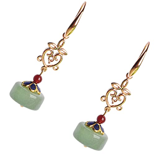 VANZACK 1Paar Retro Ohrhänger im Chinesischen Ohrringe Lange Ohrstecker für Damen Zubehör für Partys Hochwertiges Langlebiges Material von VANZACK