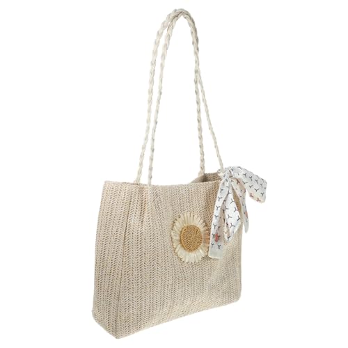 VANZACK 1Stück Geflochtene Umhängetasche Damen Stilvolle Crossbody Bag Hochwertigem Material Leicht Kompakt für Strand Freizeit Schule Shopping Perfektes von VANZACK