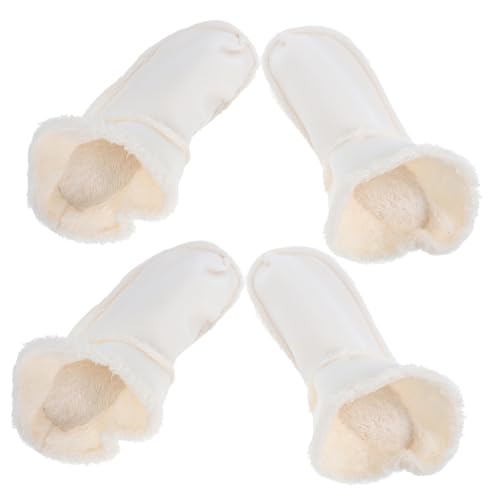 VANZACK 2 Paare Gefütterte Clog Innensohlen Hausschuhe Warme Plüsch Einlegesohlen Waschbar Winterpantoffeln für Damen und Herren Abnehmbare Kuschelig Gefütterte Innenschuhe für Sandalen von VANZACK