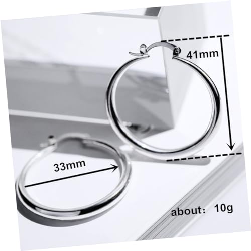 VANZACK 2 Paare Geometrische Ohrringe Damen Große Runde Creolen Ohrhänger aus Metall in Gold und Silber Modisch Elegant Vielseitig Kombinierbar für Party Shopping Hochzeit VANZACK 2 Paare Geometrische Ohrringe Damen Große Runde Creolen Ohrhänger aus Metall in Gold und Silber Modisch Elegant Vielseitig Kombinierbar für Party Shopping Hochzeit von VANZACK