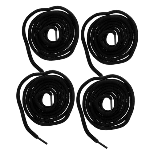 VANZACK 2 Paare Schnürsenkel für Sneaker und Boots Abriebfeste Schnürbänder für Herren Sportschuhe und Freizeit Kompatible Runde Schuhbänder Modische Schuhakzente von VANZACK