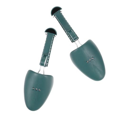 VANZACK 2 Paare Verstellbare Schuhspanner aus Kunststoff für Herren und Damen Leichter Kompakter Schuhformer zur Schuherhaltung und Dehnung Praktische Schuhpflege in Klassischem Schwarz von VANZACK