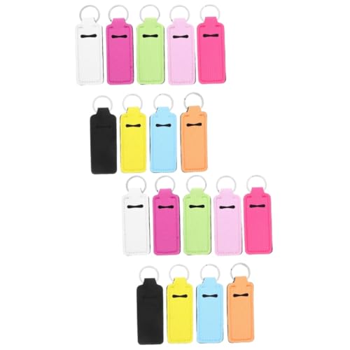 VANZACK 18stücke Teiliges Mit Praktischen Lippenstift-schutzhüllen Schlüsselanhänger Aufbewahrung Taschen Leicht Und Dekorativ von VANZACK