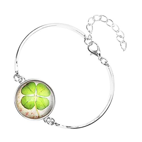 VANZACK 2 Stück Armband für Damen Handgefertigte Armbänder mit Modisches Vierblättriges für Besondere Anlässe Perfektes für Geburtstage Feiertage von VANZACK