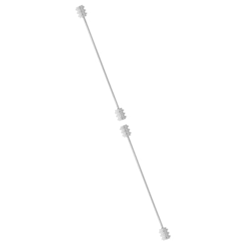 VANZACK 2 Stück Herren Krawattennadel Kragenstift mit Spiralverschluss Eleganter Anzug Zubehör Stilvolle Brosche für Hemd Silbernes Design für Formelle Anlässe von VANZACK