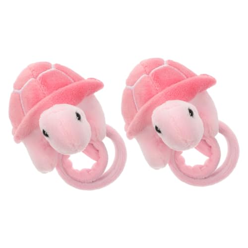 VANZACK 2 Stück Plüsch Schildkröten Slap Armbänder aus Weichem Baumwoll Material Strapazierfähig und Hautfreundlich Dekorative Cartoon Party Wristbands für Erwachsene von VANZACK