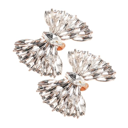 VANZACK 2 Stück Schleifen Schuhschmuck Langlebiger Abnehmbare Schuhclips für Damen High Heels Schuhdekoration für Hochzeit und Alltag Eleganter Schuh VANZACK 2 Stück Schleifen Schuhschmuck Langlebiger Abnehmbare Schuhclips für Damen High Heels Schuhdekoration für Hochzeit und Alltag Eleganter Schuh von VANZACK