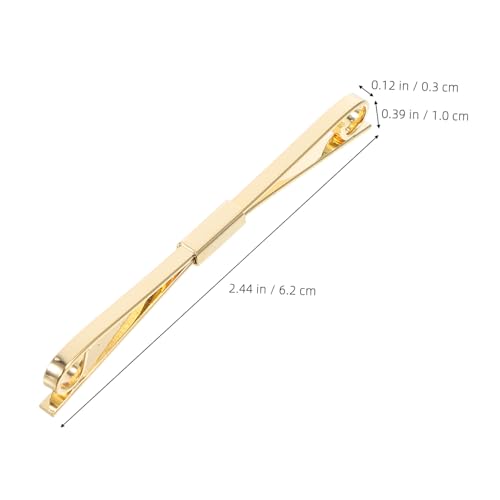 VANZACK 2 Stück Teiliges Cardigan Clips aus Kupfer Robuste Kragenschließe und Pullover Verschluss Kleidungsklammer für Strickjacken und Jacken Einfach Anzubringen Stilvolles Accessoire von VANZACK