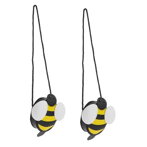 VANZACK 2 Stück Umhängetasche Bienen Design Crossbody Tasche Aufbewahrungstasche für Mädchen Alltag Freizeit und Party Geeignet von VANZACK