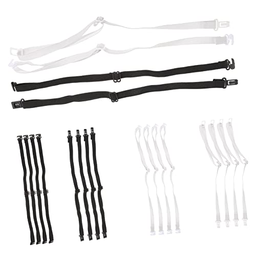 VANZACK 20 Stück Fliege verlängerung gürtel einstellbar Fliege mit Clips Krawattenverlängerungsband lifting straps hosenträger Band für Fliege Bowtie-Verlängerungsgürtel Rindfleisch Sehne von VANZACK