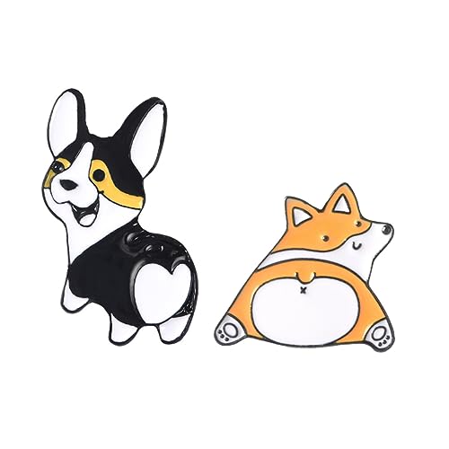 VANZACK 2stücke Dekorative Brosche Aus Kreative Kleiderbrosche Schickes Aussehen Für Kleidung Taschen Rucksäcken Hüten Schals Für Valentinstag Geburtstag Weihnachten Leicht Und Tragbar von VANZACK