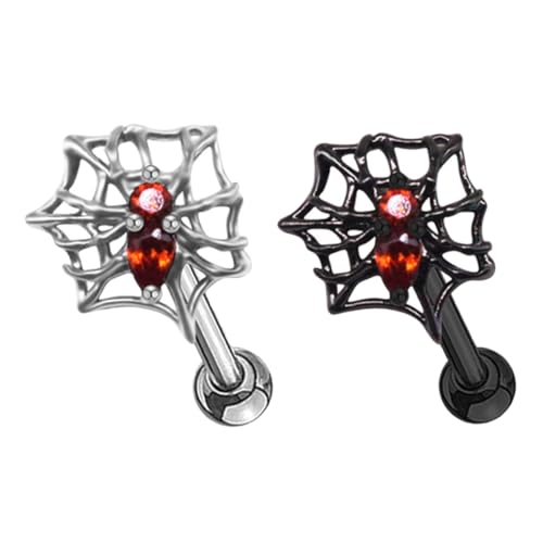 VANZACK 2Stücke Spinnen Ohrstecker Mit Halloween Ohrringe Für Damen Ohrschmuck Kreatives Spinnendesign Für Anlässe VANZACK 2Stücke Spinnen Ohrstecker Mit Halloween Ohrringe Für Damen Ohrschmuck Kreatives Spinnendesign Für Anlässe von VANZACK
