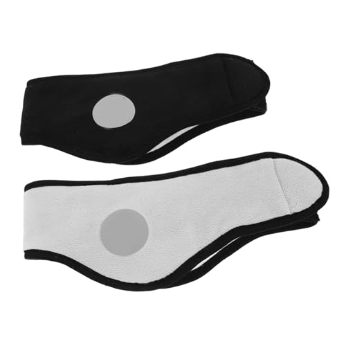 VANZACK Verstellbare Schlafmaske mit Geräuschisolierung und Ohrenschützern Baumwolle und Elasthan für Männer und Frauen für Reisen und Entspannten Schlaf von VANZACK