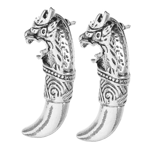 VANZACK 2Stücke Vintage Brosche Anstecknadel Dekorative Tier Anstecknadel für Anzüge Krawatten Elegantes Kostümzubehör Robust Langlebig von VANZACK