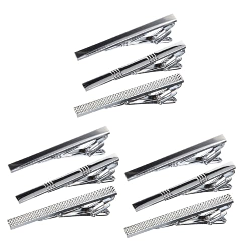 VANZACK 3 Sätze Herren Krawattenklammer Teiliges Für Anzug Hochzeit Eleganter Clip Für Männer Für Business Festlichkeiten Besondere Anlässe 3 Stück * 3 von VANZACK