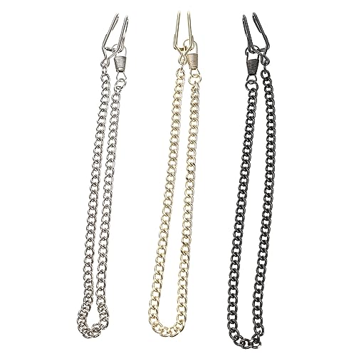 VANZACK 3stücke Taschenuhr Mit Kette Metall Geldbörsenketten Für Männer Dekorative Jeanskette Taschenuhrketten Als Geschenkidee von VANZACK