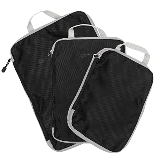 VANZACK 3stücke Reise-Organizer-würfel Für Koffer Einkaufstaschen Zur Aufbewahrung Von Kleidung Und Reisegepäck Kompaktes Und Leichtes Design Für Zuhause Und Reisen von VANZACK