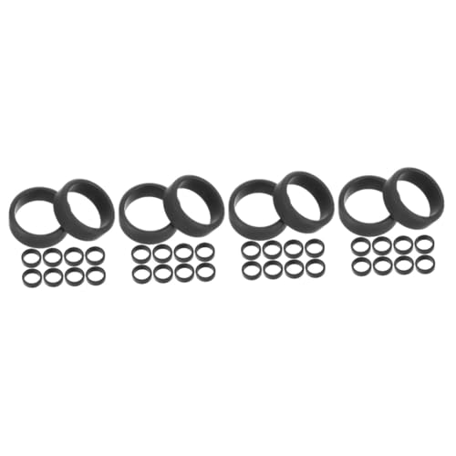 VANZACK 4 Sätze Teiliges Elastische Silikonringe Für Männer Flexible Finger Ringe Für Sport Und Atmungsaktiv Und Komfortabel Für Lebensstile 10 Stück * 4 von VANZACK