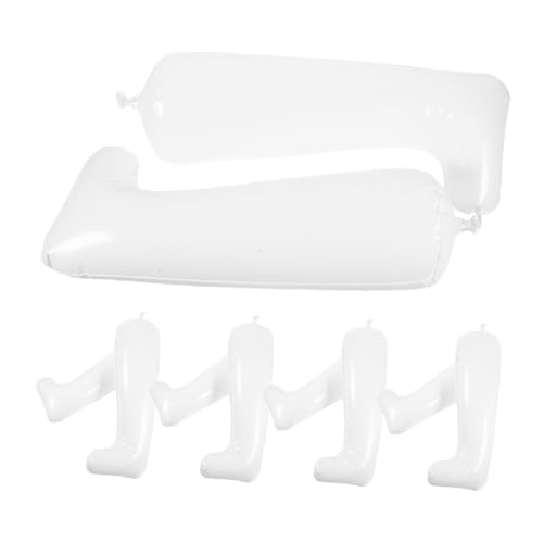 VANZACK 5 Paare Aufblasbare Stiefelformer für Hohe Stiefel PVC Stiefelhalter Stiefelstützen gegen Knicke Stabiler Boot Tree Wiederverwendbare Stiefelform für Damen und Herren von VANZACK