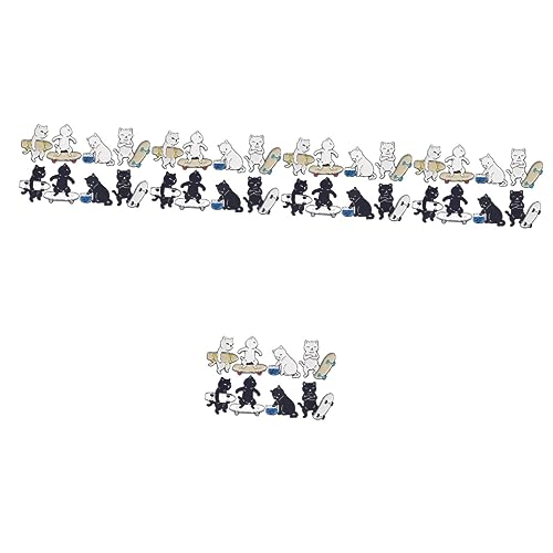 VANZACK 5 Sätze Rucksack-stifte Katzen Brosche Tier Emaille Pin Langlebige Brosche Cartoon-emaille-broschen Schmuck Für Frauen Katzennadeln Für Rucksäcke Katze Stifte Legierung 8 Stück * 5 VANZACK 5 Sätze Rucksack-stifte Katzen Brosche Tier Emaille Pin Langlebige Brosche Cartoon-emaille-broschen Schmuck Für Frauen Katzennadeln Für Rucksäcke Katze Stifte Legierung 8 Stück * 5 von VANZACK