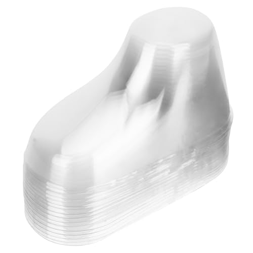 VANZACK 50 Paare Schuh Display Ständer Transparenter Kunststoff Schuhformer Schuhstütze für Junge Mädchen Schuhe Formhalter Langlebig und Formstabil aus PVC Material VANZACK 50 Paare Schuh Display Ständer Transparenter Kunststoff Schuhformer Schuhstütze für Junge Mädchen Schuhe Formhalter Langlebig und Formstabil aus PVC Material von VANZACK