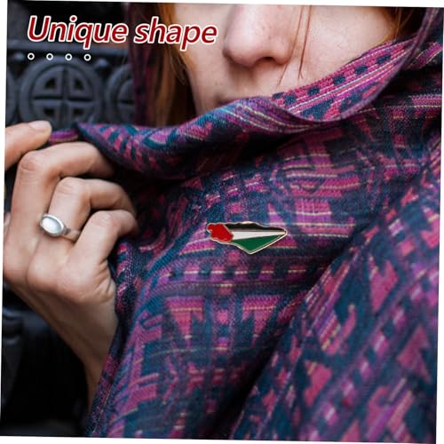 VANZACK 6 Stück Palästina Flagge Anstecknadel aus Metalllegierung Dekorative Reversbrosche für Kleidung Taschen und Accessoires Vielseitig Einsetzbar bei Feiern und Festivals VANZACK 6 Stück Palästina Flagge Anstecknadel aus Metalllegierung Dekorative Reversbrosche für Kleidung Taschen und Accessoires Vielseitig Einsetzbar bei Feiern und Festivals von VANZACK